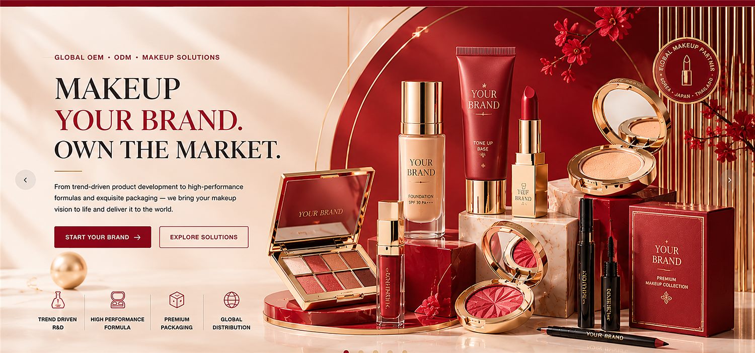 Launch your own global beauty brand with 5FINE OEM/ODM