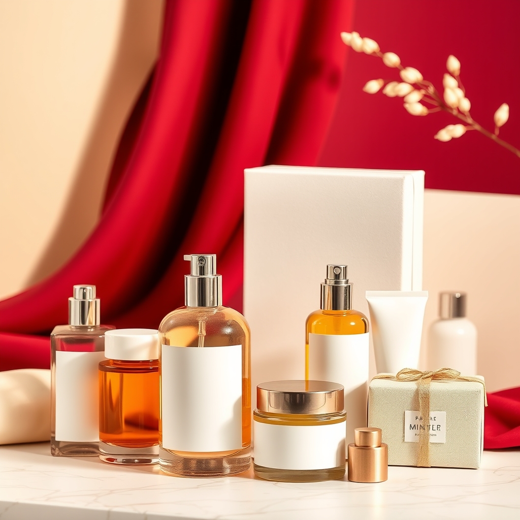 Pilihan botol kaca parfum, sprayer, dan tutup