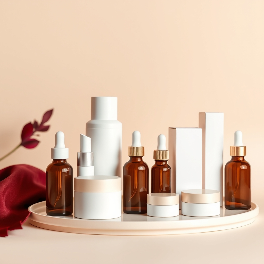 Airless pump and dropper bottles for serum