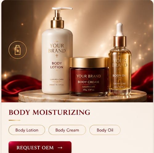 OEM Body Moisturizing — 5FINE private label OEM/ODM