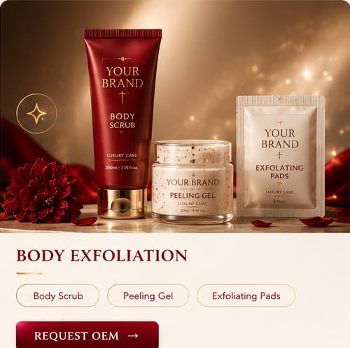 OEM Body Exfoliation — 5FINE private label OEM/ODM