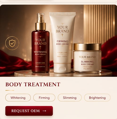OEM Body Treatment — 5FINE private label OEM/ODM