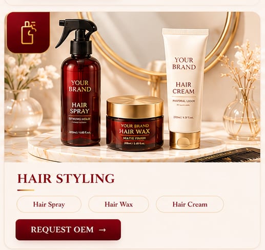OEM Hair Styling — 5FINE private label OEM/ODM