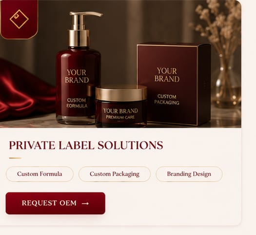 OEM Private Label Solutions — 5FINE private label OEM/ODM