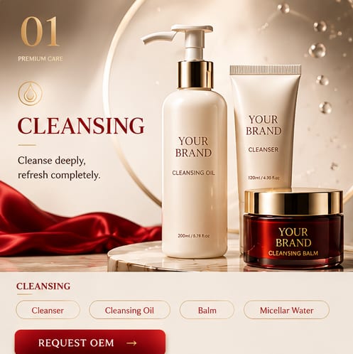 OEM Cleansing — 5FINE private label OEM/ODM