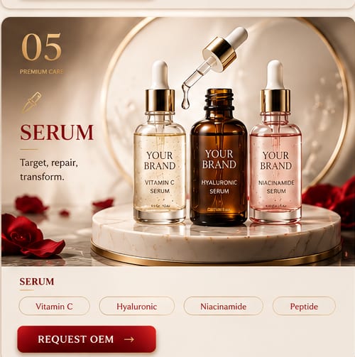 OEM Serum — 5FINE private label OEM/ODM