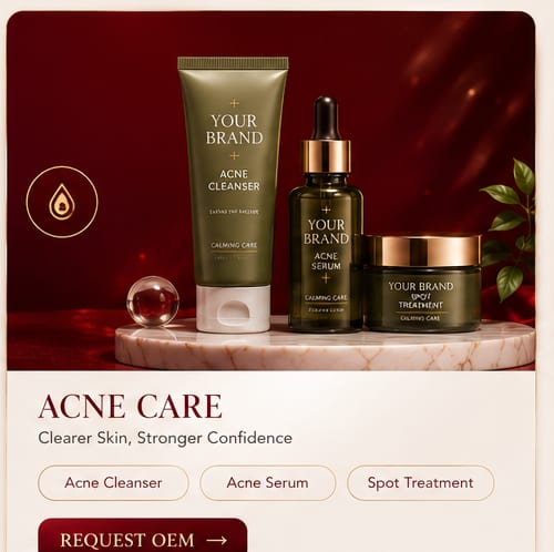 OEM Acne Care — 5FINE private label OEM/ODM