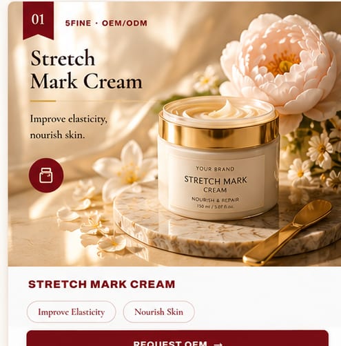 OEM Stretch Mark Cream — 5FINE private label OEM/ODM
