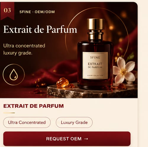 OEM Extrait de Parfum — 5FINE private label OEM/ODM