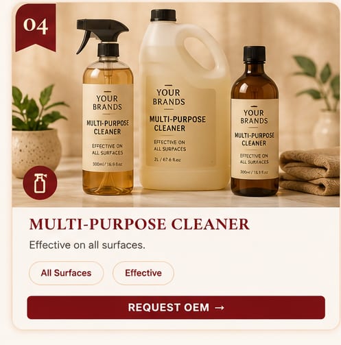 OEM Multi-Purpose Cleaner — 5FINE private label OEM/ODM