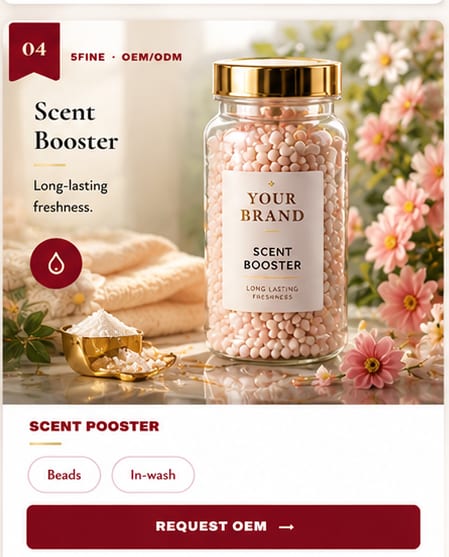 OEM Scent Booster — 5FINE private label OEM/ODM