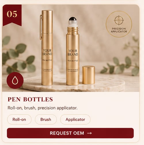 OEM Pen Bottles — 5FINE private label OEM/ODM