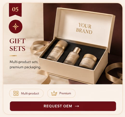 OEM Gift Sets — 5FINE private label OEM/ODM