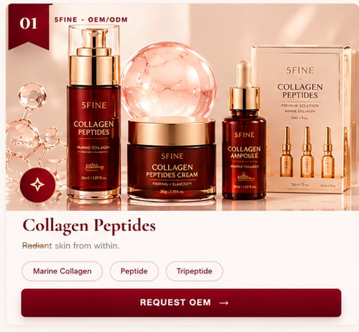 OEM Collagen Peptides — 5FINE private label OEM/ODM