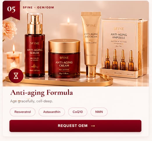 OEM Anti-aging Formula — 5FINE private label OEM/ODM