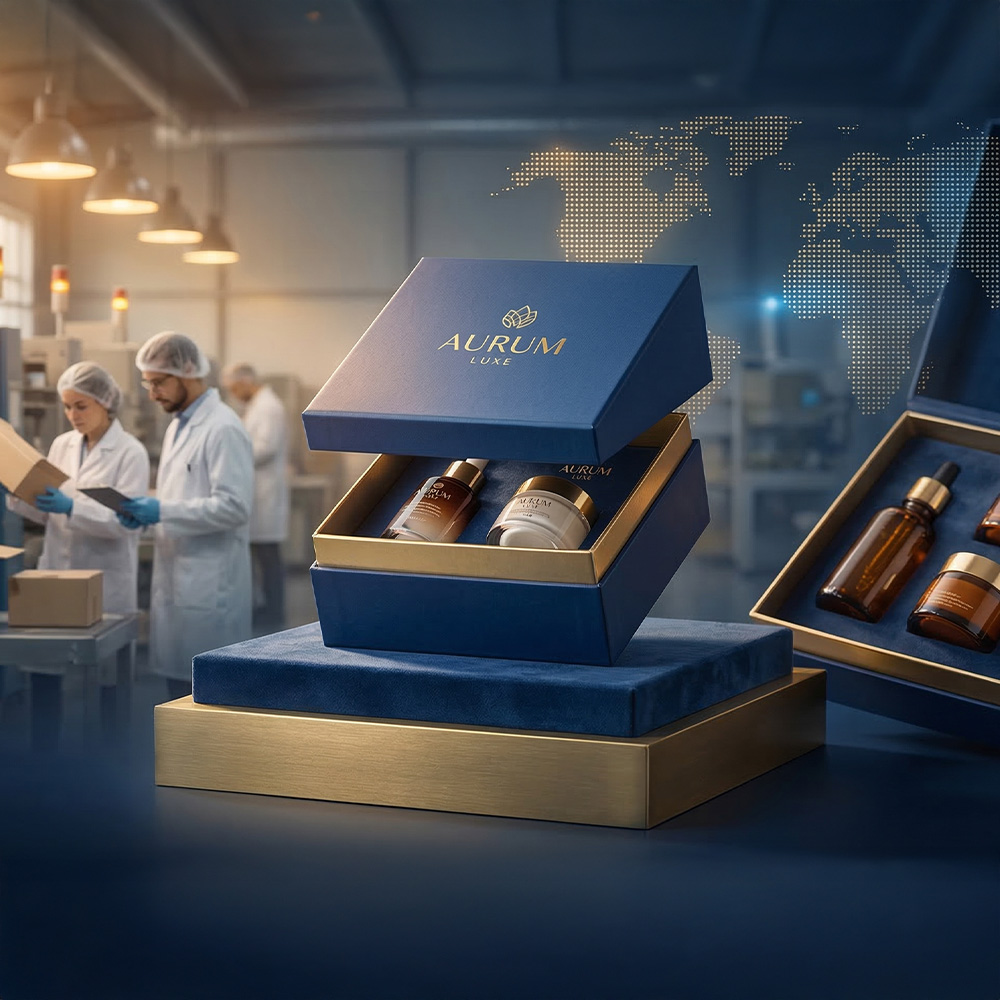 LUXURY COSMETIC BOX PACKAGING