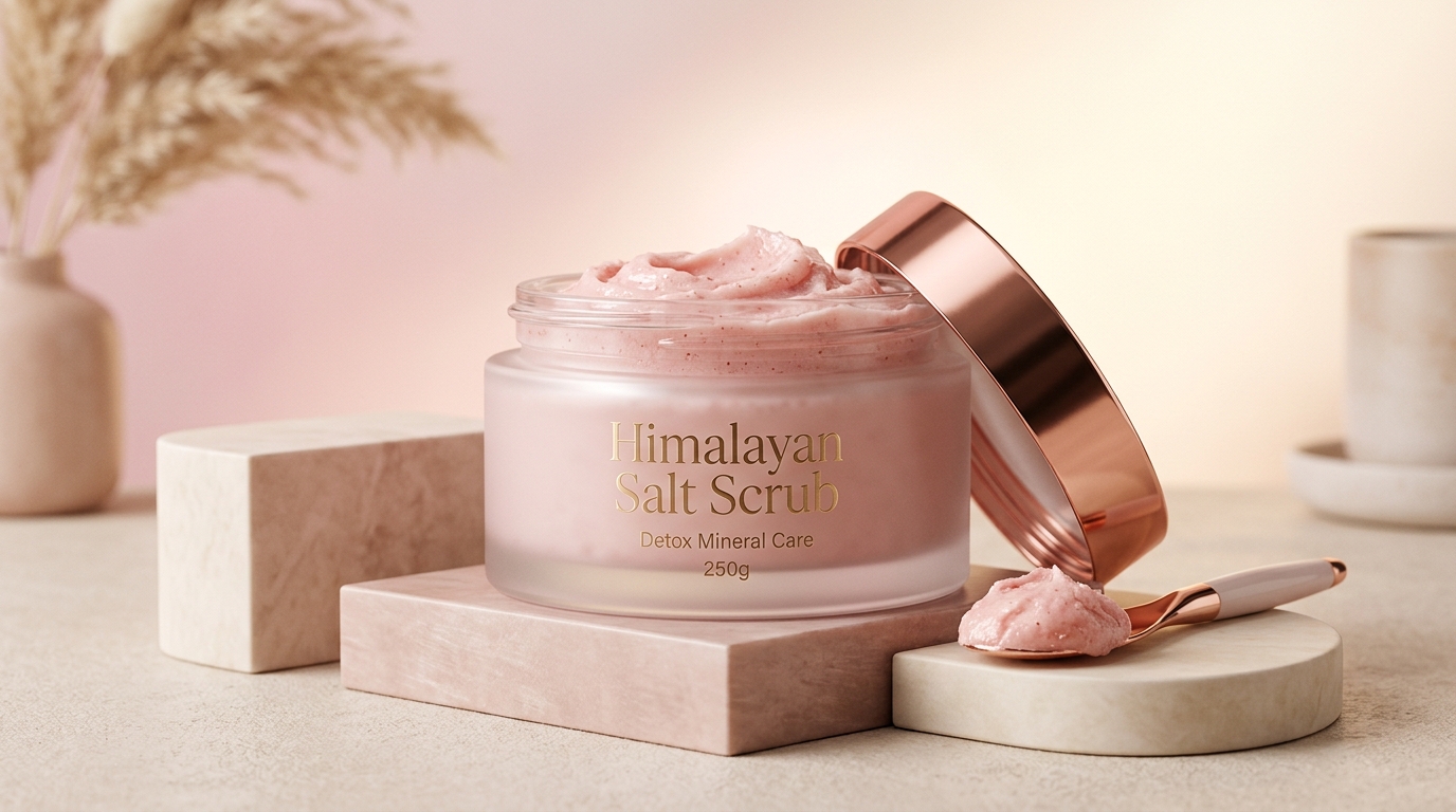BODY SCRUB – Himalayan Salt Body Scrub OEM - Image 4